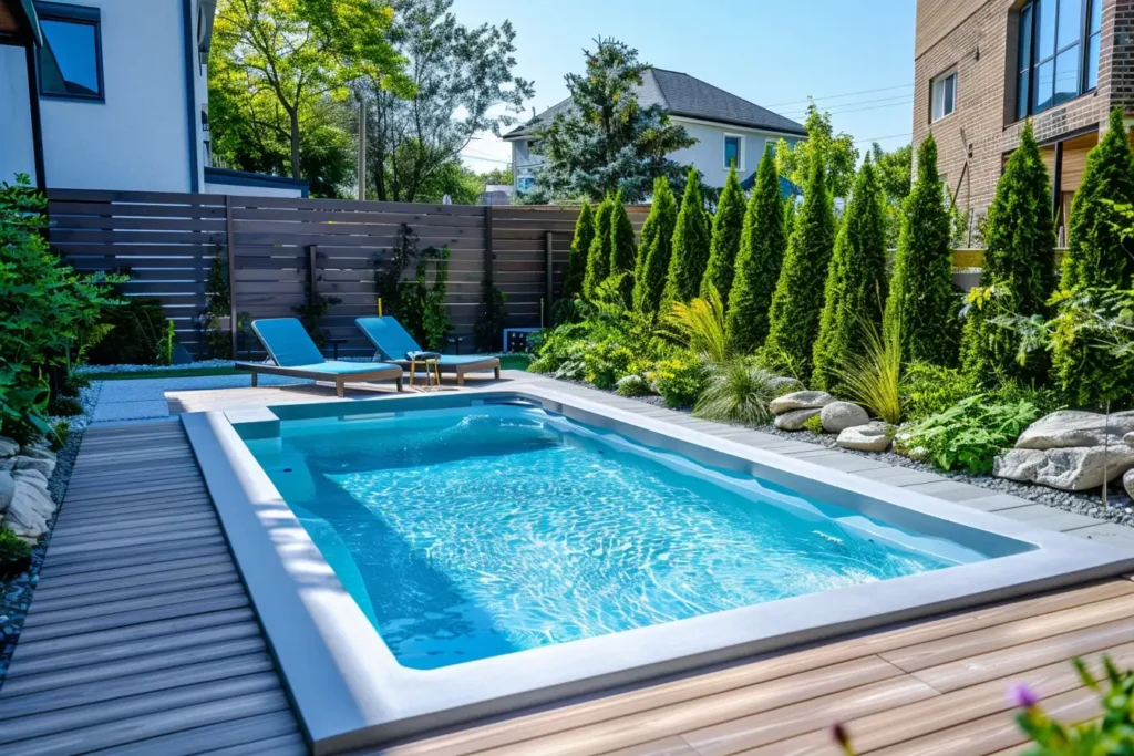 mini piscine coque polyester